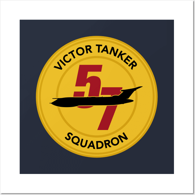 Victor Tanker 57 Squadron Patch Wall Art by Tailgunnerstudios